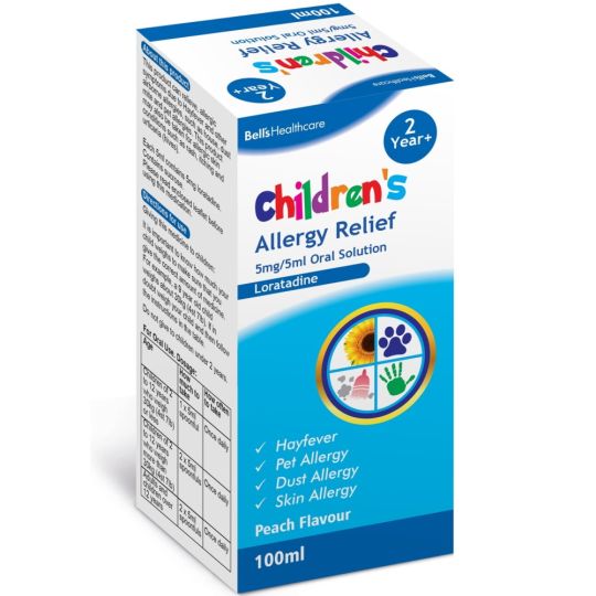 Bell's Healthcare Children's Allergy Relief 5mg/5ml Oral Solution - 100ml