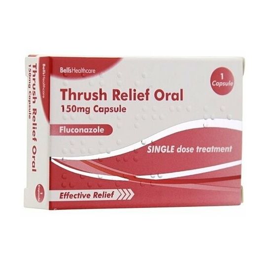 Bell's Healthcare Thrush Relief 150mg Oral Capsule
