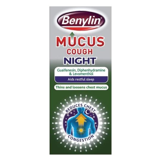 Benylin Mucus Cough Night – 150ml