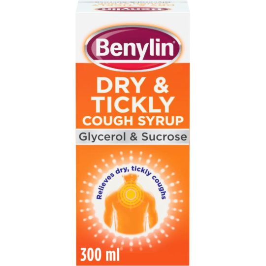 Benylin Dry & Tickly Cough Syrup – 300ml
