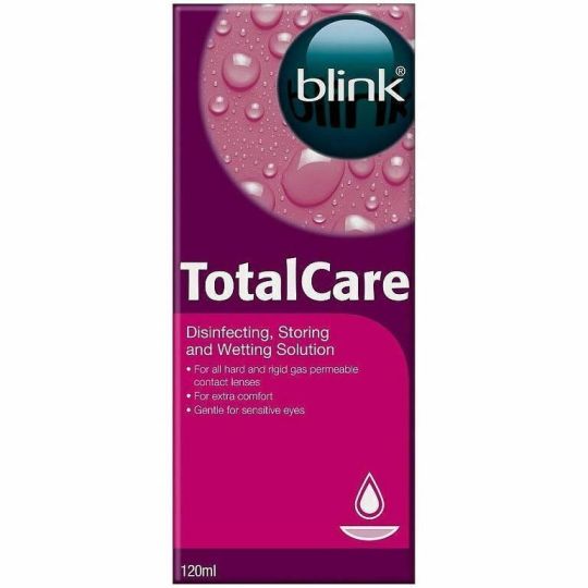Blink TotalCare Disinfecting, Storing & Wetting Solution – 120ml