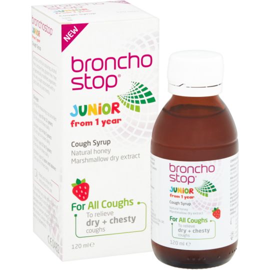 Bronchostop Junior Cough Syrup – 120ml