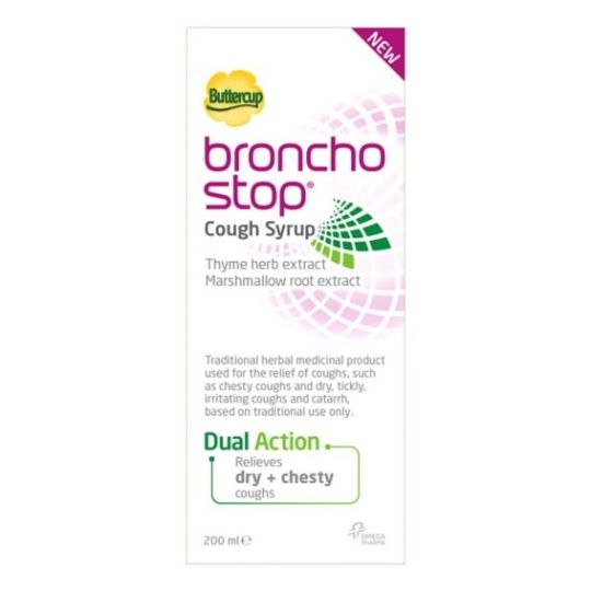 Buttercup Bronchostop Cough Syrup – 200ml