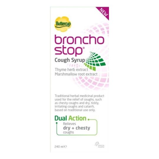 Buttercup Bronchostop Cough Syrup – 240ml