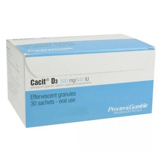 Cacit D3 Effervescent Granules - 30 Pack