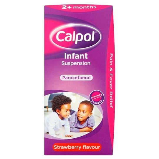 Calpol Infant Strawberry Flavoured Suspension – 100ml