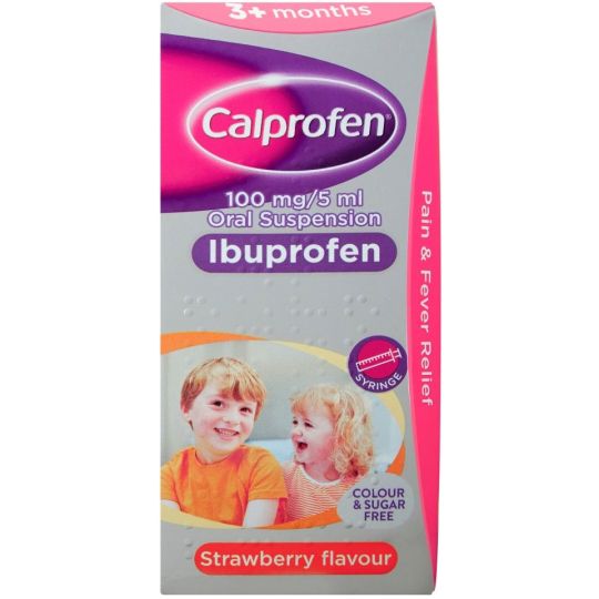 Calprofen Ibuprofen Oral Suspension – 100ml