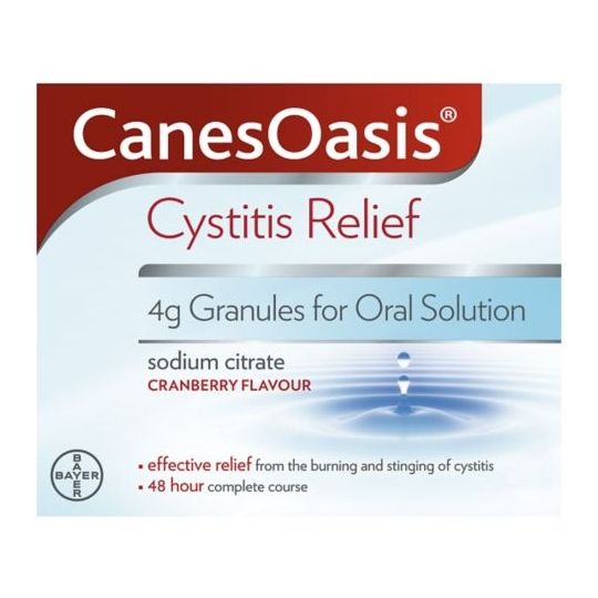 CanesOasis Cystitis Relief Sachets – 6 Pack