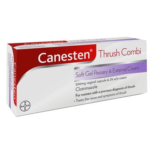 Canesten Thrush Combi Soft Gel Pessary & External Cream