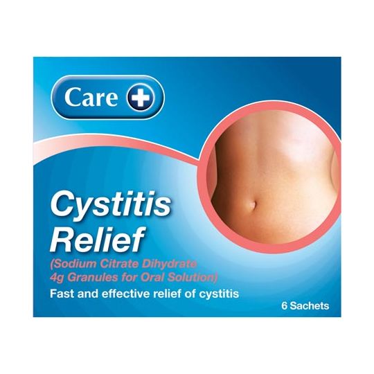 Care Cystitis Relief Sachets – 6 Pack