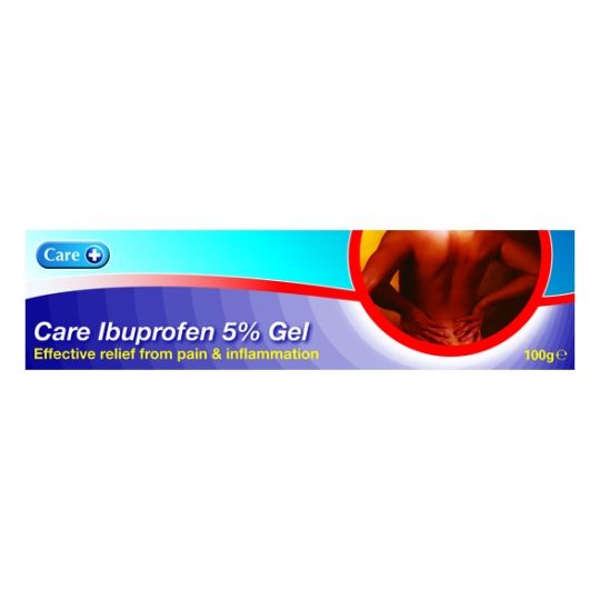 Care Ibuprofen 5% Gel - 100g