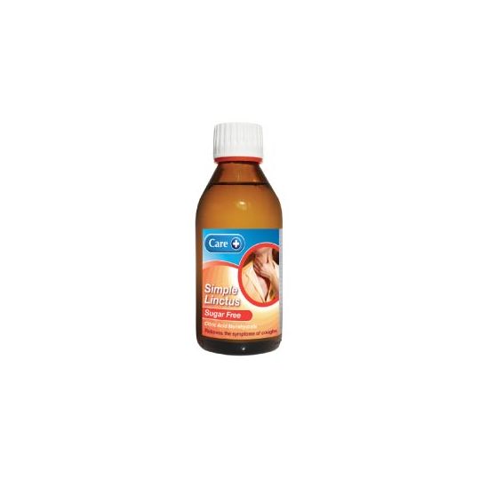Care Simple Linctus Sugar Free – 200ml