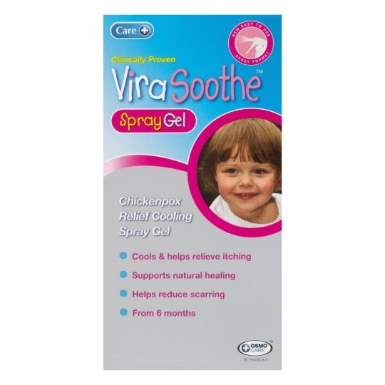 Care Virasoothe Chickenpox Relief Cooling Spray Gel – 60ml