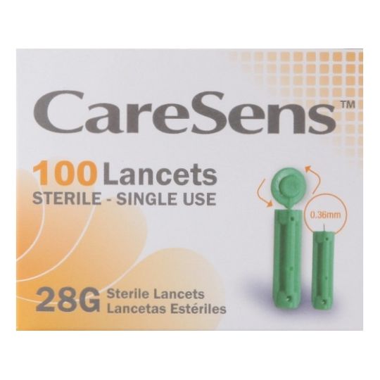 CareSens N Lancets 0.46mm/28G - 100 Pack