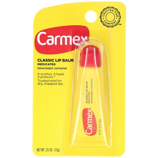 Carmex Classic Moisturising Lip Balm Tube - 10g