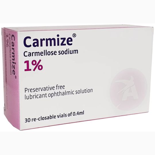 Carmize Carmellose Sodium 1% Preservative Free Eye Drops - 30x0.4ml