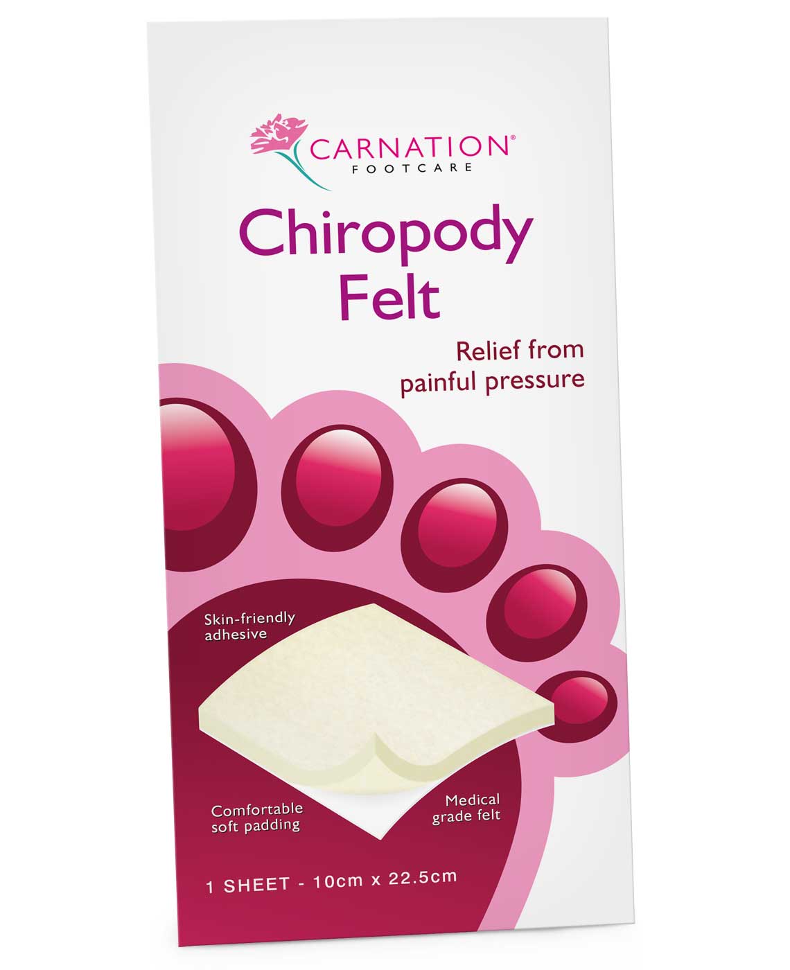 Carnation Chiropody Felt Adhesive Large