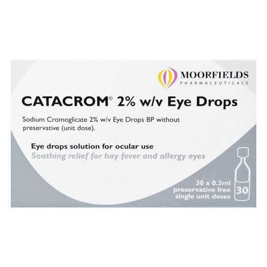 Catacrom 2% Eye Drops – 30 x 0.3ml