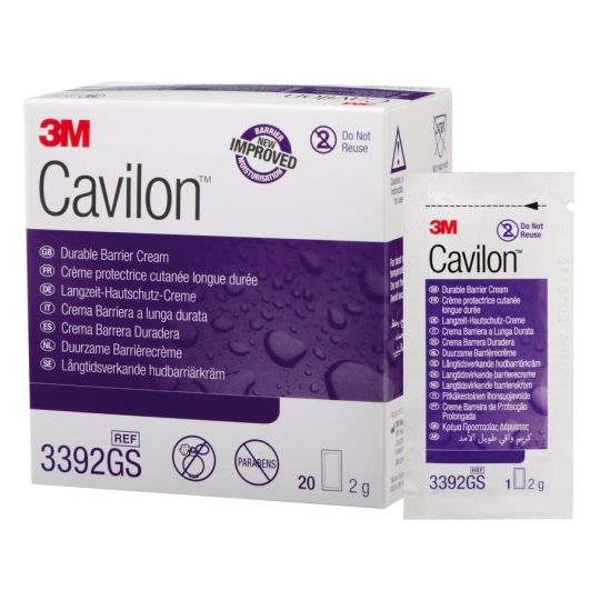 Cavilon Durable Barrier Cream Sachets - 20 x 2g