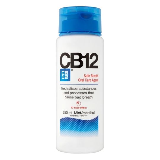 CB12 Safe Breath Oral Rinse Mint - 250ml