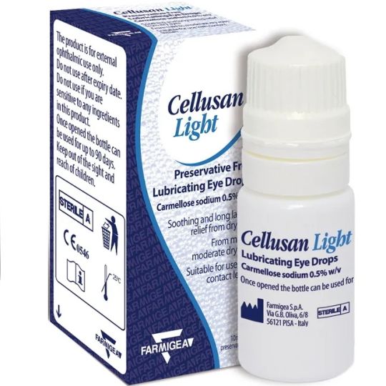 Cellusan Light Preservative Free Eye Drops – 10ml