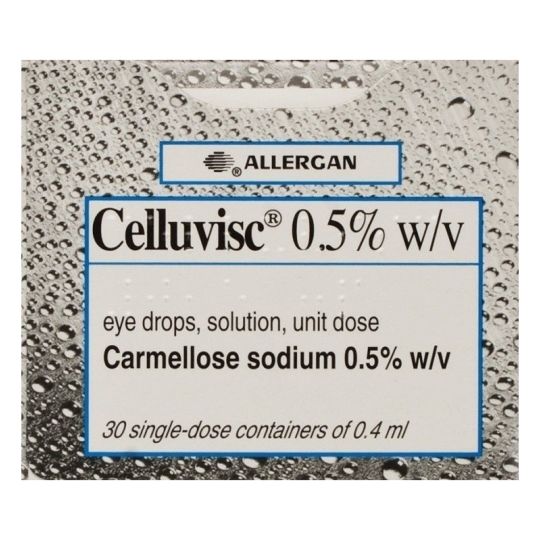 Celluvisc 0.5% Eye Drops - 0.4ml x 30