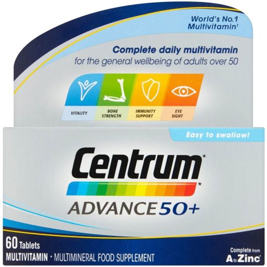 Centrum Advance 50+ – 60 Pack