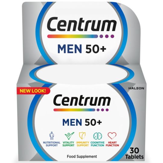 Centrum Men 50+ Multivitamins – 30 Pack