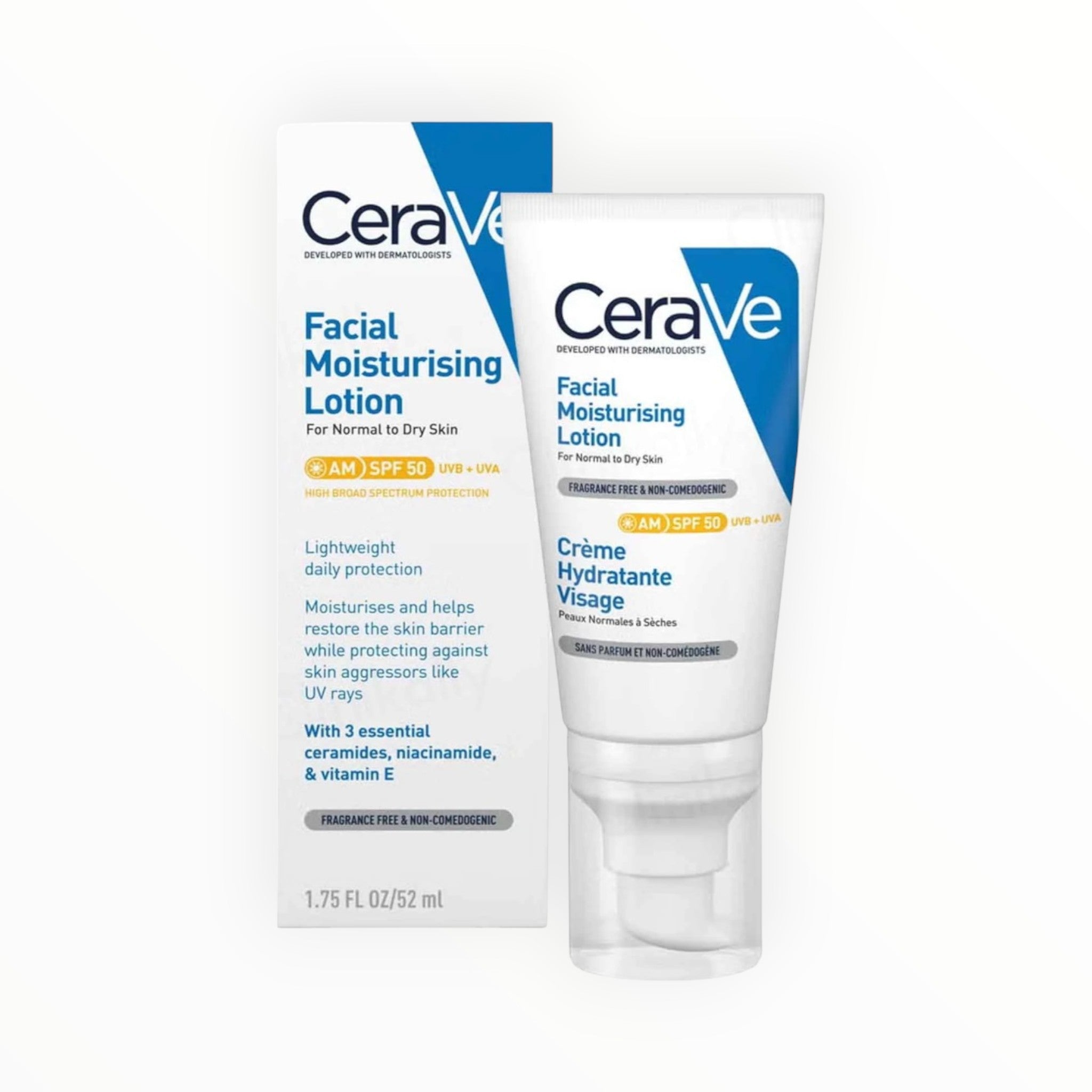 CeraVe Facial Moisturising Lotion SPF 50 - 52ml