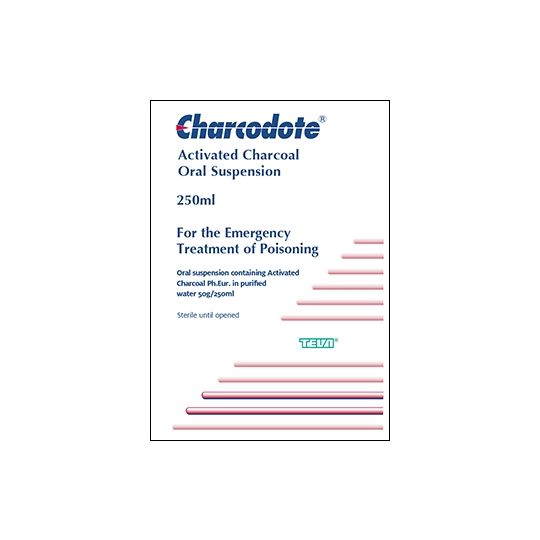 Charcodote Activated Charcoal Oral Suspension - 250ml