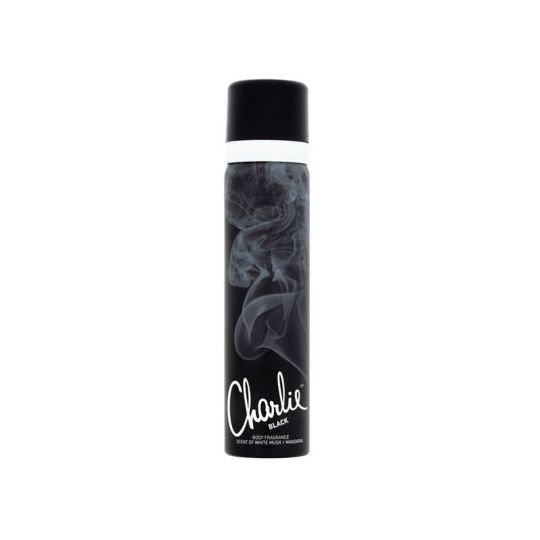 Charlie Black Body Fragrance Spray - 75ml