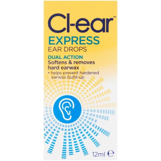 Cl-ear Express Ear Drops – 12ml