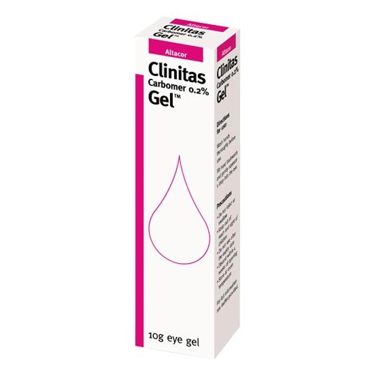 Clinitas Carbomer Eye Gel 0.2% – 10g