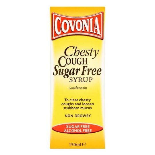 Covonia Chesty Cough Sugar Free Syrup – 150ml