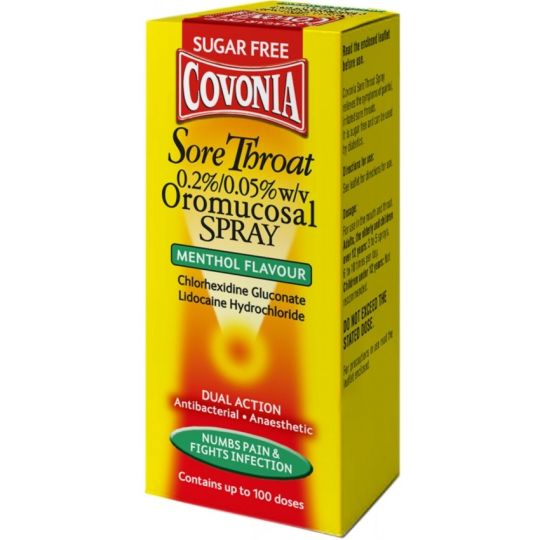 Covonia Sore Throat Oromucosal Spray - 30ml
