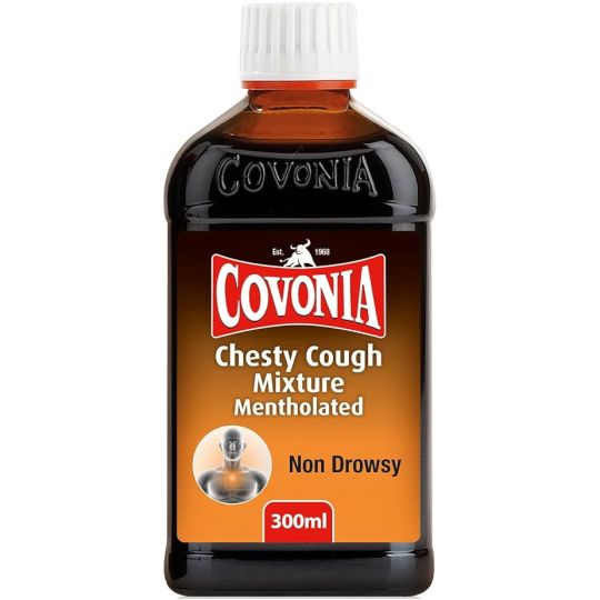 Covonia Chesty Cough Mixture Mentholated – 300ml