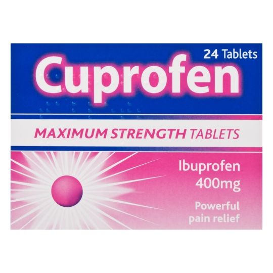 Cuprofen Maximum Strength Tablets - 24 Pack