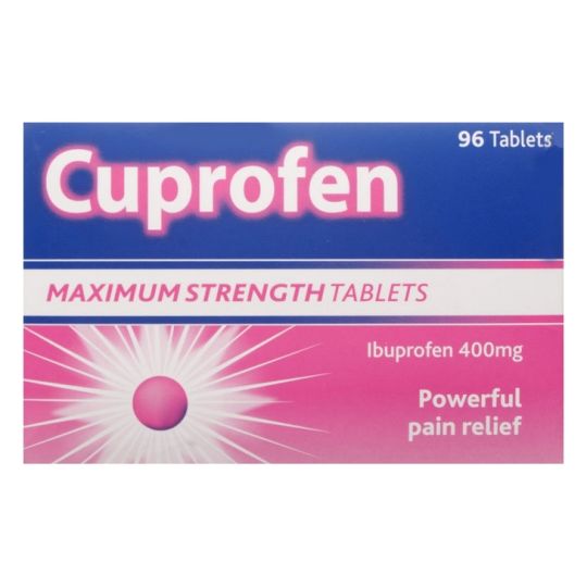 Cuprofen Maximum Strength Tablets - 96 Pack