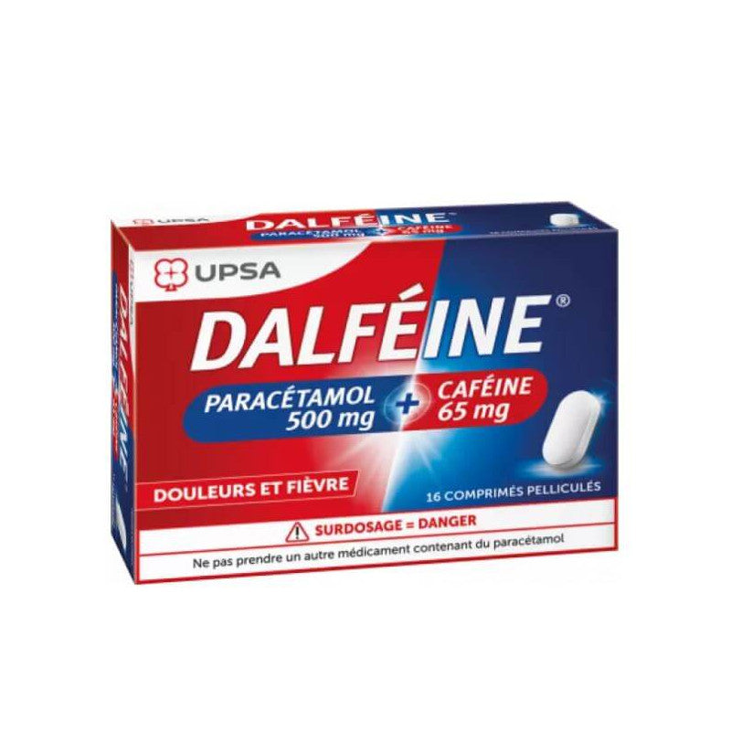 Paracetamol + Caffeine Tablets 500 mg / 65 mg – 16 Pack