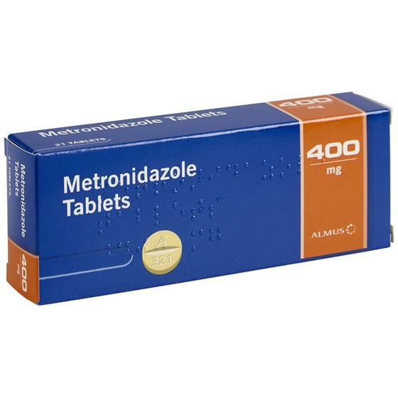 Metronidazole 400mg - 14 Tablets