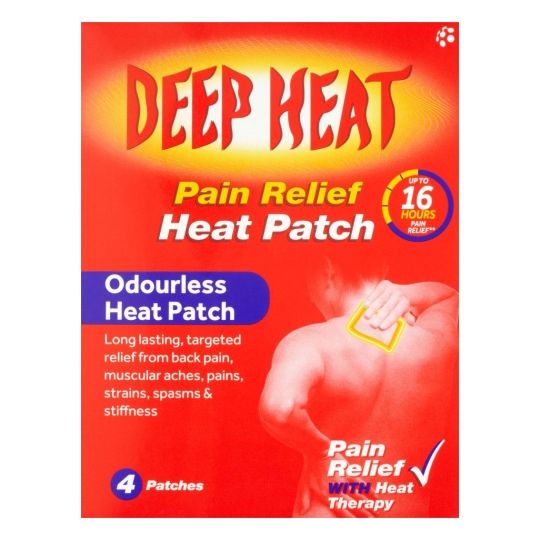 Deep Heat Patch (4 Single Patches)