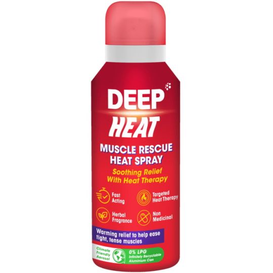 Deep Heat Muscle Rescue Heat Spray - 72.5ml