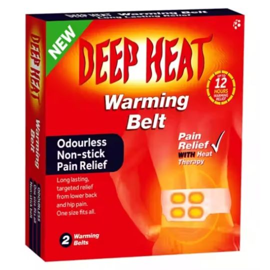 Deep Heat Warming Belt – 2 Pack
