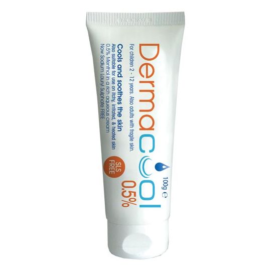 Dermacool 0.5% Menthol in Aqueous Cream - 100g