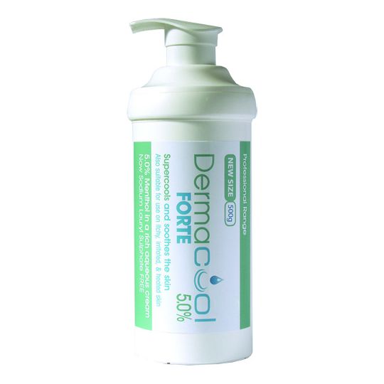 Dermacool Forte 5% Menthol in Aqueous Cream - 500g