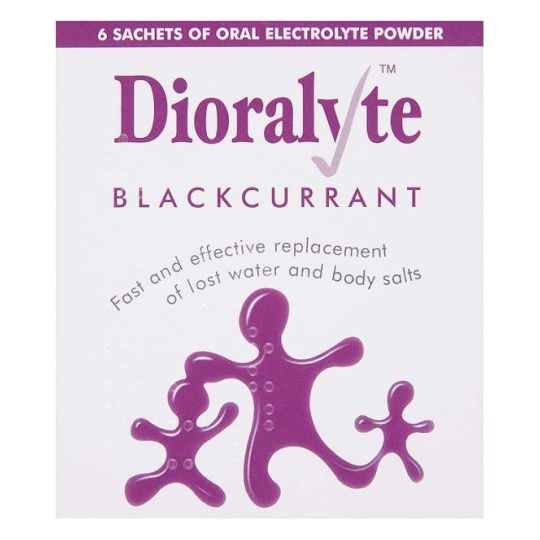 Dioralyte Blackcurrant - 6 Sachets