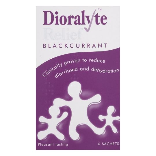 Dioralyte Relief Blackcurrant - 6 Sachets