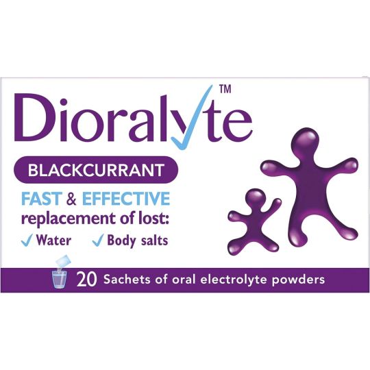 Dioralyte Blackcurrant Sachets - 20 Pack