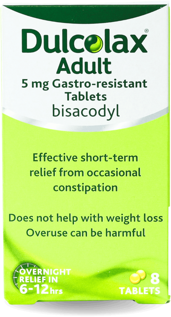 Dulcolax Tablets 5mg - 8 Pack