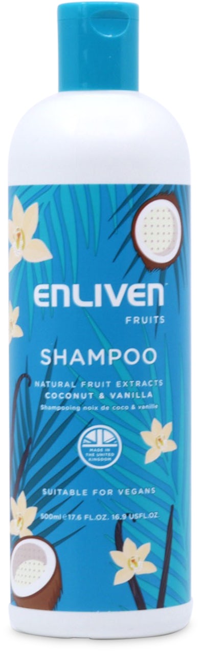 Enliven Natural Shampoo Coconut & Vanilla